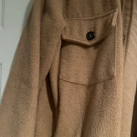Tan Shacket - Picture 2 of 4